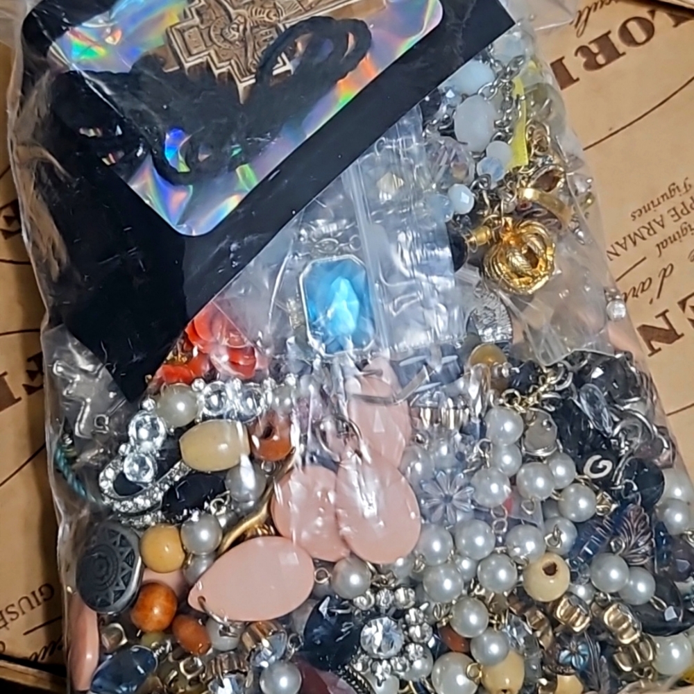 Bag of crafters jewelry